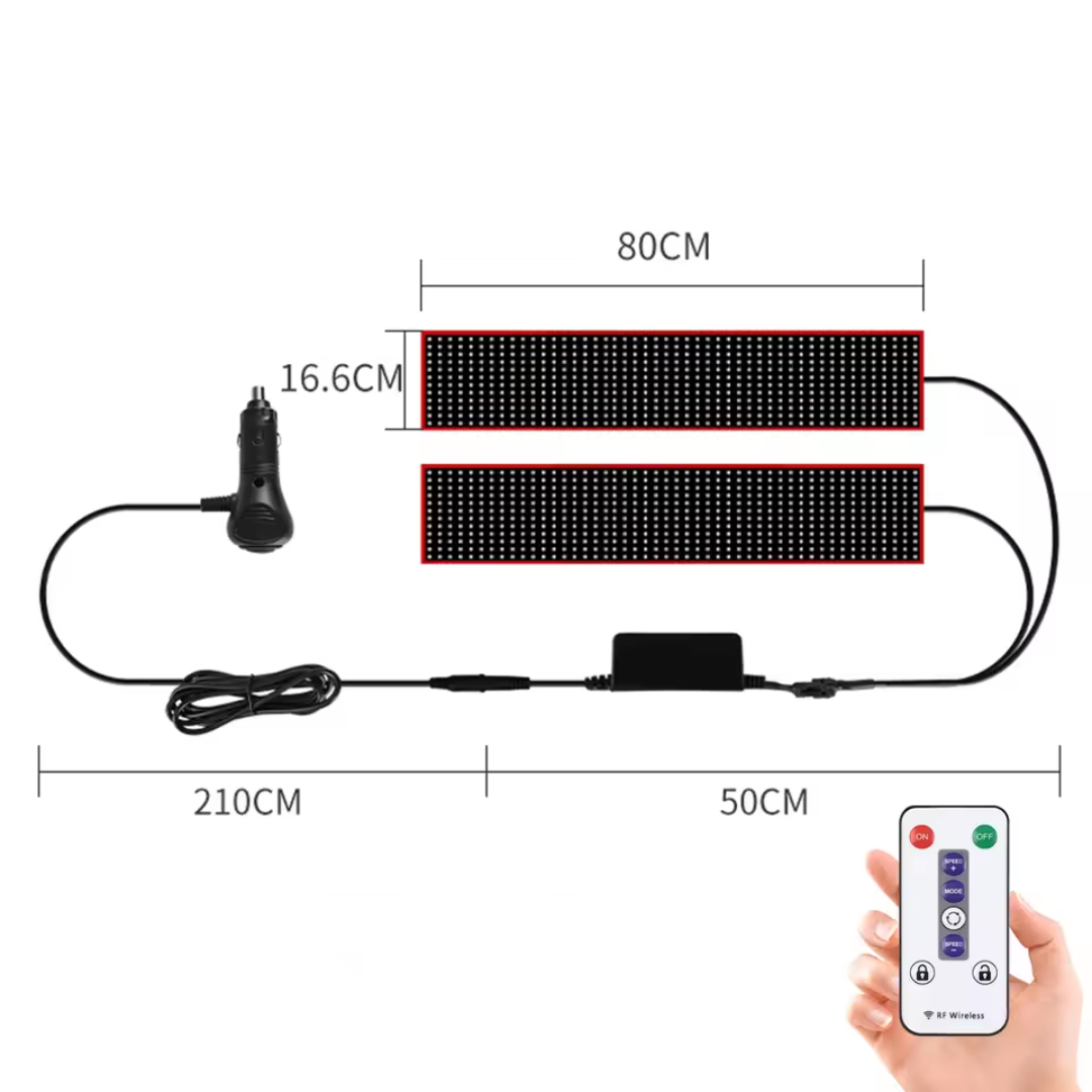 LED Matrix Pixel Panel Camión 24v